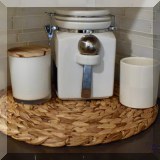 K04. Pottery canisters. 